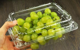 ?武漢三工果蔬盒激光打孔機,薄膜包裝透氣孔制作新選擇